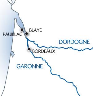La Gironde - L'estuaire de la Gironde, la Dordogne et la Garonne